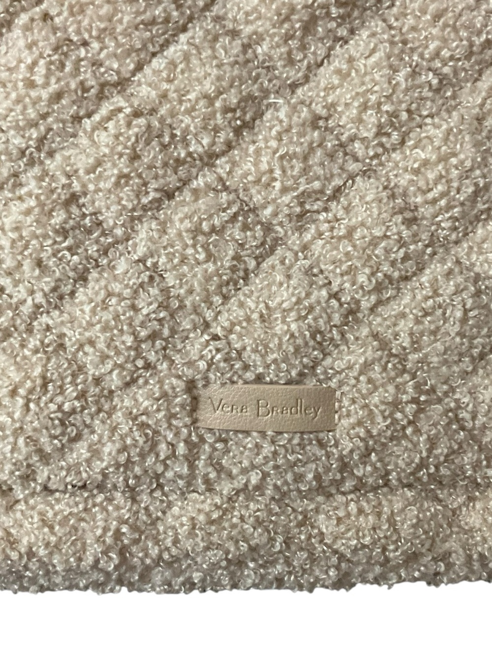 Vera Bradley Quilted Boucle Sherpa Tote in Ginger Snap - Picture 2 of 5